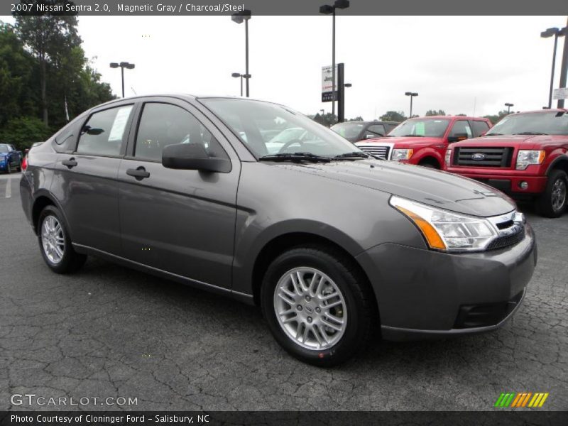 Magnetic Gray / Charcoal/Steel 2007 Nissan Sentra 2.0