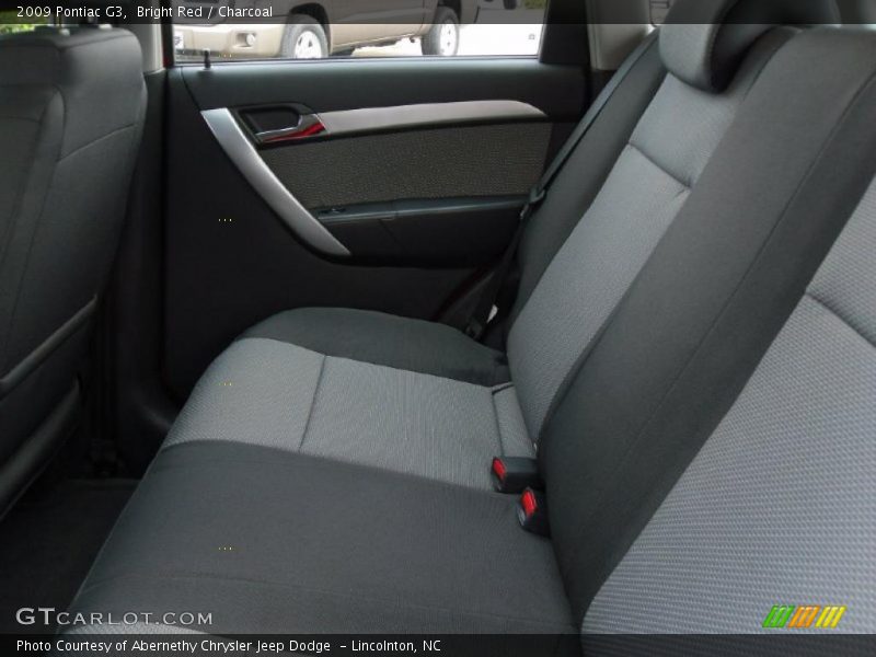 Bright Red / Charcoal 2009 Pontiac G3