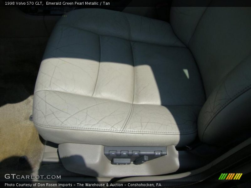 Emerald Green Pearl Metallic / Tan 1998 Volvo S70 GLT