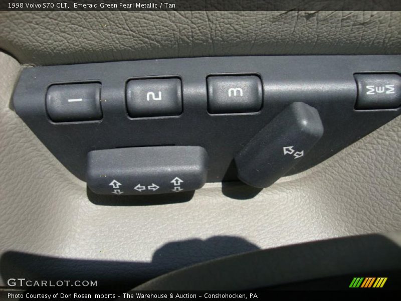 Emerald Green Pearl Metallic / Tan 1998 Volvo S70 GLT