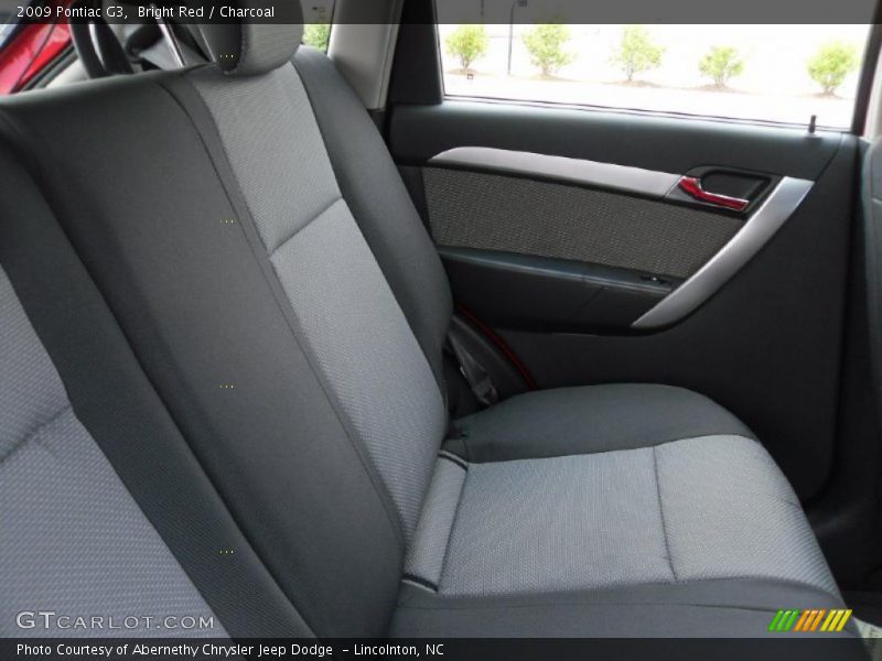 Bright Red / Charcoal 2009 Pontiac G3