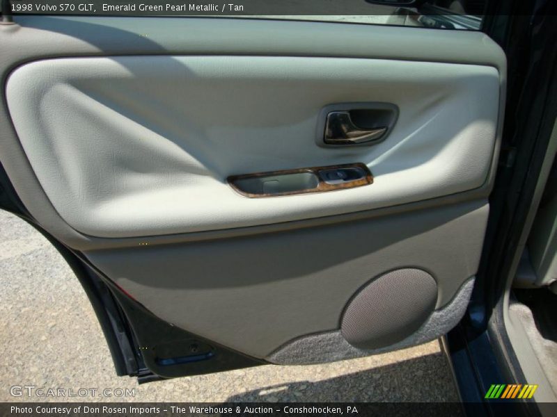 Emerald Green Pearl Metallic / Tan 1998 Volvo S70 GLT