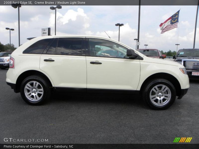 Creme Brulee / Medium Light Stone 2008 Ford Edge SE