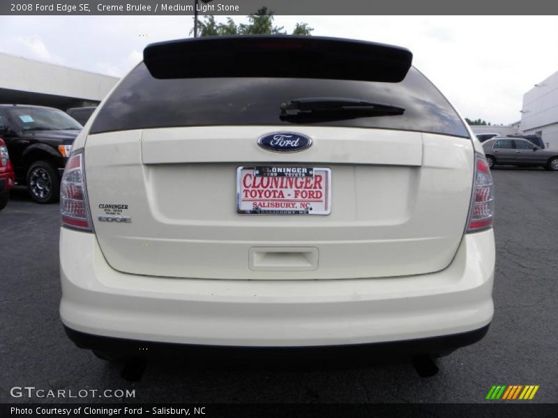 Creme Brulee / Medium Light Stone 2008 Ford Edge SE