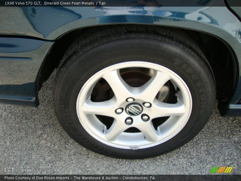 Emerald Green Pearl Metallic / Tan 1998 Volvo S70 GLT