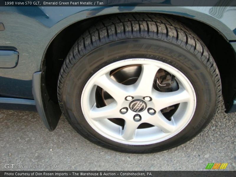 Emerald Green Pearl Metallic / Tan 1998 Volvo S70 GLT