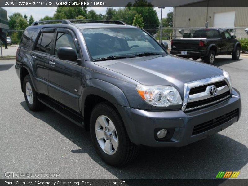 Galactic Gray Mica / Taupe 2008 Toyota 4Runner SR5