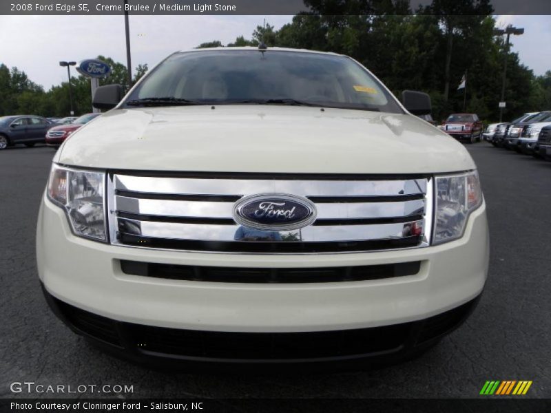 Creme Brulee / Medium Light Stone 2008 Ford Edge SE