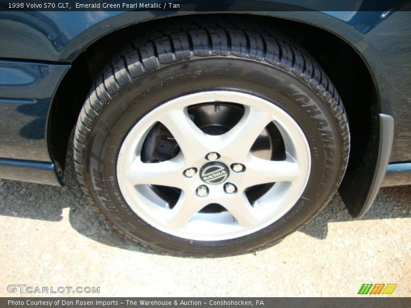 Emerald Green Pearl Metallic / Tan 1998 Volvo S70 GLT
