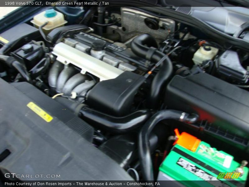 Emerald Green Pearl Metallic / Tan 1998 Volvo S70 GLT