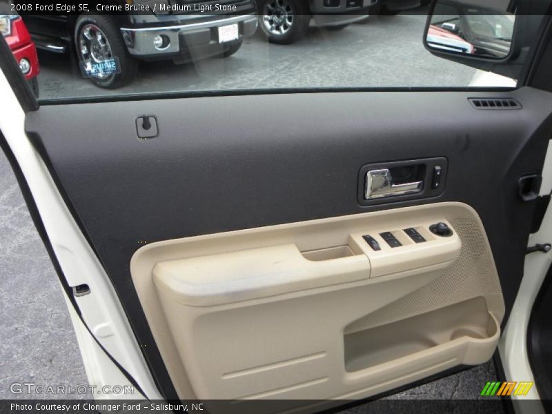 Creme Brulee / Medium Light Stone 2008 Ford Edge SE