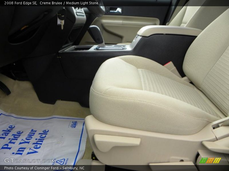 Creme Brulee / Medium Light Stone 2008 Ford Edge SE
