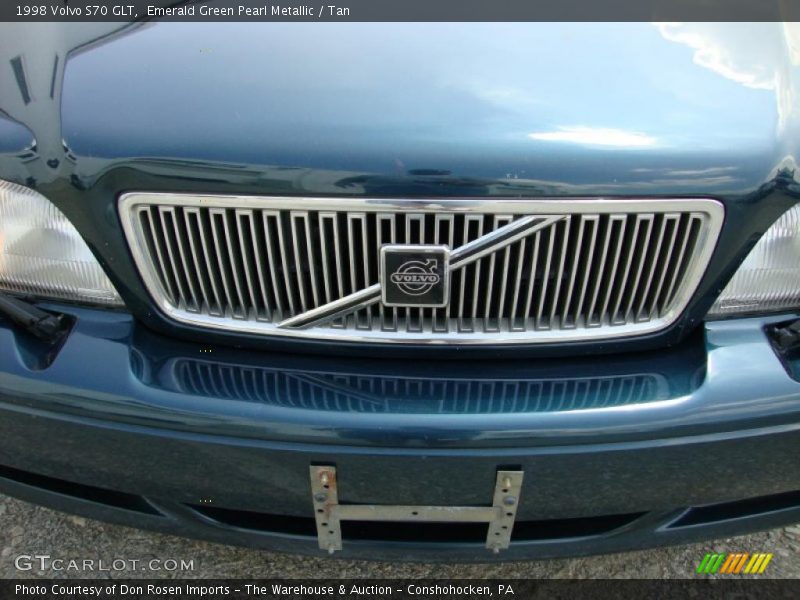 Emerald Green Pearl Metallic / Tan 1998 Volvo S70 GLT