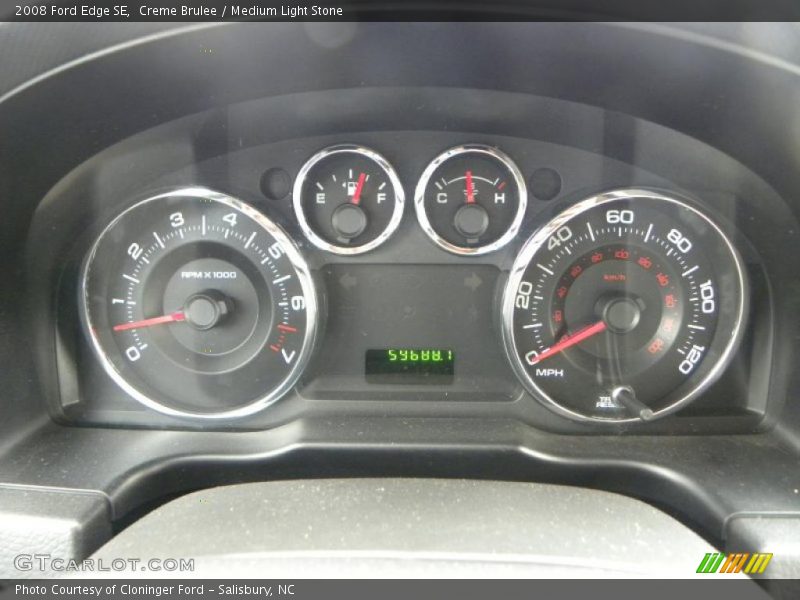 Creme Brulee / Medium Light Stone 2008 Ford Edge SE