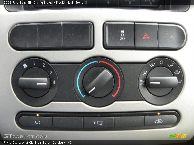 Creme Brulee / Medium Light Stone 2008 Ford Edge SE