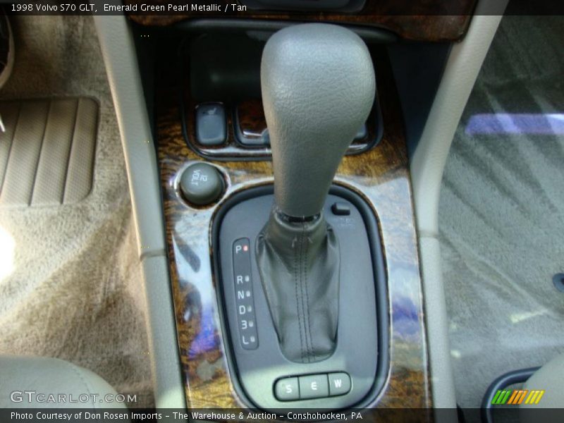 Emerald Green Pearl Metallic / Tan 1998 Volvo S70 GLT