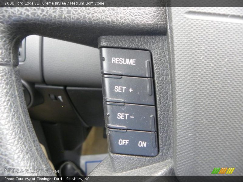 Creme Brulee / Medium Light Stone 2008 Ford Edge SE