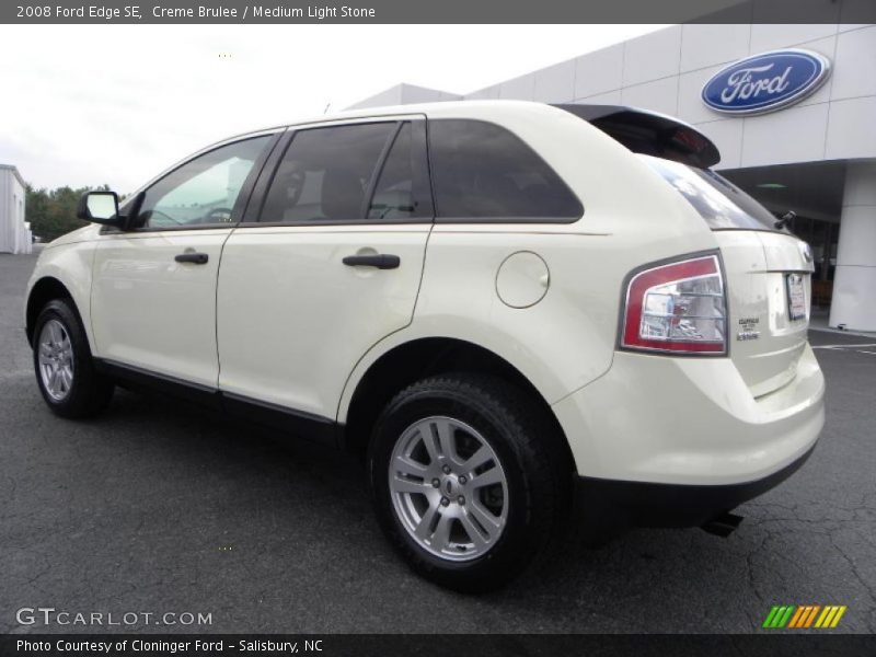 Creme Brulee / Medium Light Stone 2008 Ford Edge SE