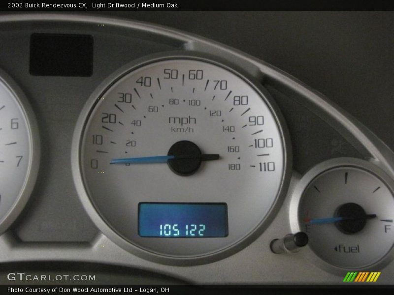 Light Driftwood / Medium Oak 2002 Buick Rendezvous CX