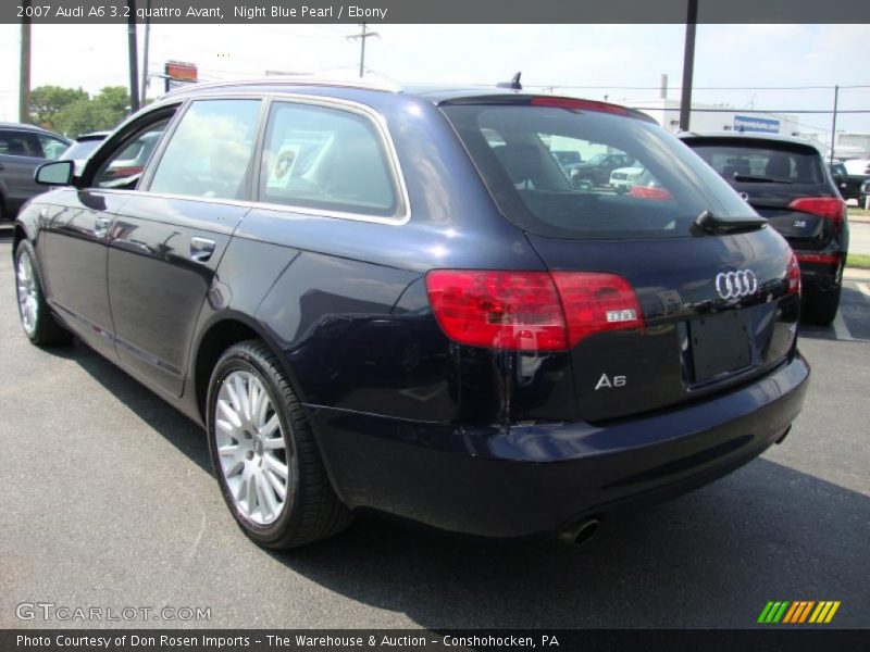 Night Blue Pearl / Ebony 2007 Audi A6 3.2 quattro Avant