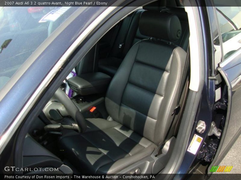 Night Blue Pearl / Ebony 2007 Audi A6 3.2 quattro Avant