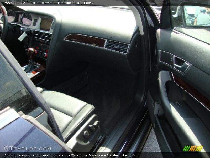 Night Blue Pearl / Ebony 2007 Audi A6 3.2 quattro Avant