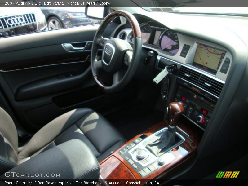 Night Blue Pearl / Ebony 2007 Audi A6 3.2 quattro Avant