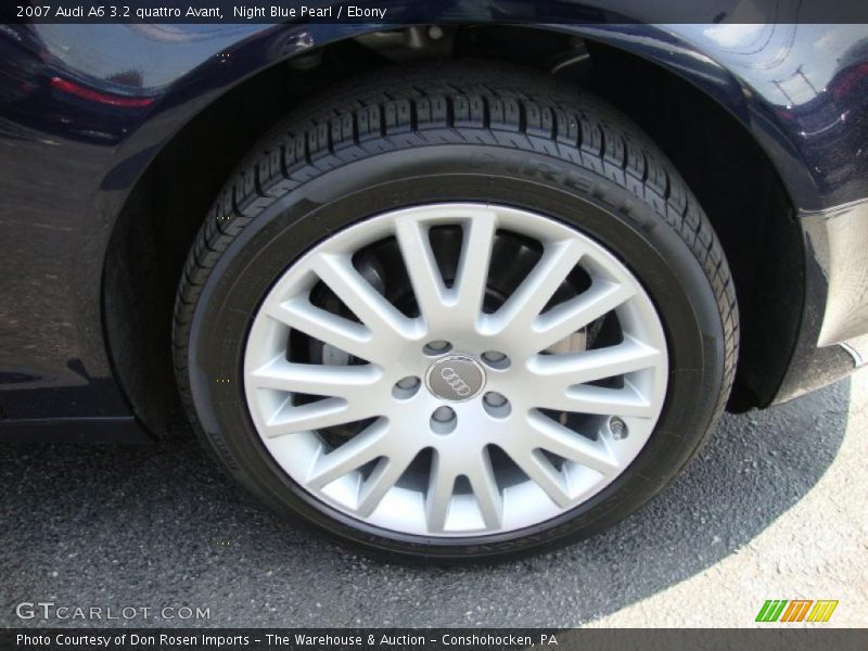 Night Blue Pearl / Ebony 2007 Audi A6 3.2 quattro Avant