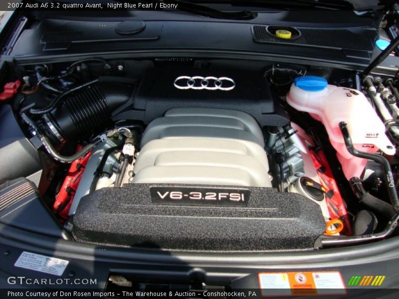Night Blue Pearl / Ebony 2007 Audi A6 3.2 quattro Avant