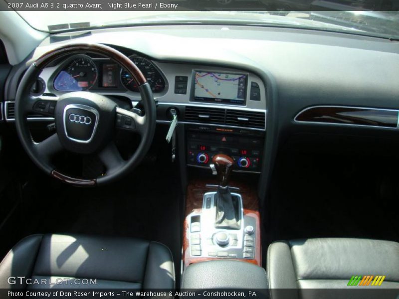 Night Blue Pearl / Ebony 2007 Audi A6 3.2 quattro Avant