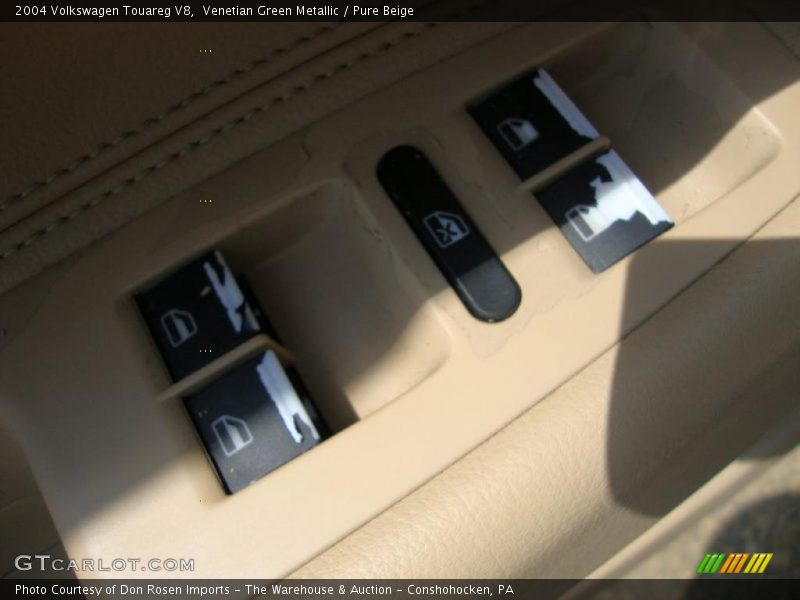 Venetian Green Metallic / Pure Beige 2004 Volkswagen Touareg V8