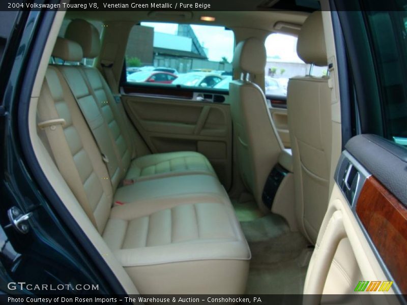 Venetian Green Metallic / Pure Beige 2004 Volkswagen Touareg V8