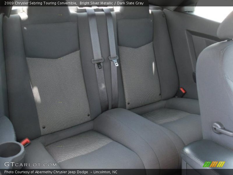 Bright Silver Metallic / Dark Slate Gray 2009 Chrysler Sebring Touring Convertible