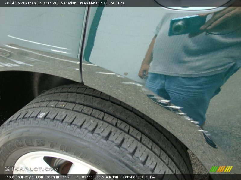 Venetian Green Metallic / Pure Beige 2004 Volkswagen Touareg V8