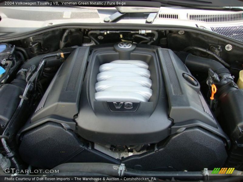Venetian Green Metallic / Pure Beige 2004 Volkswagen Touareg V8