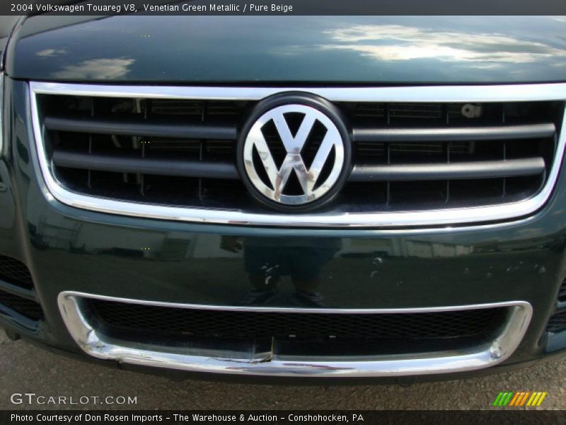 Venetian Green Metallic / Pure Beige 2004 Volkswagen Touareg V8