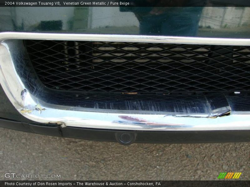 Venetian Green Metallic / Pure Beige 2004 Volkswagen Touareg V8