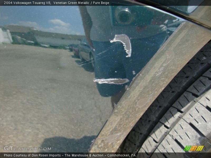 Venetian Green Metallic / Pure Beige 2004 Volkswagen Touareg V8