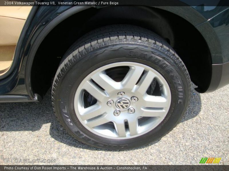 Venetian Green Metallic / Pure Beige 2004 Volkswagen Touareg V8
