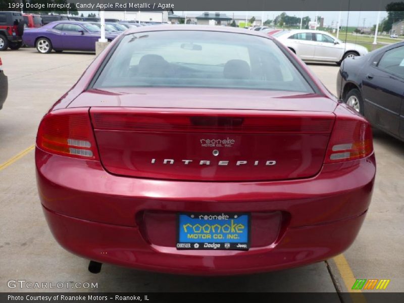 Candy Apple Red Metallic / Agate 1999 Dodge Intrepid