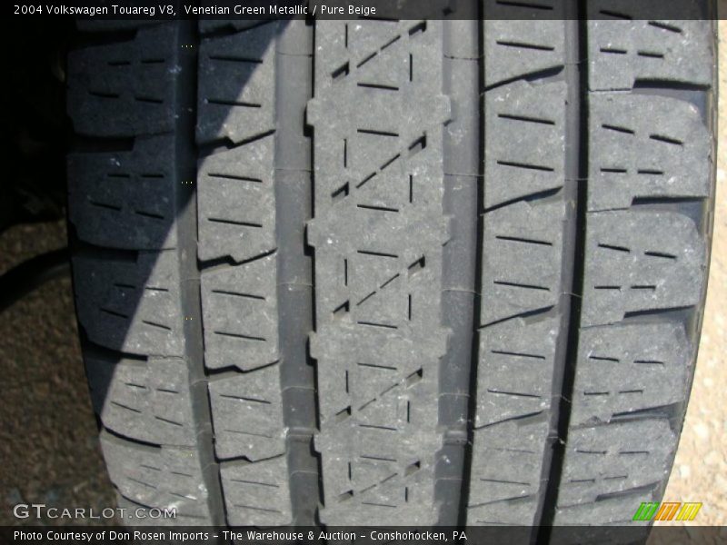 Venetian Green Metallic / Pure Beige 2004 Volkswagen Touareg V8