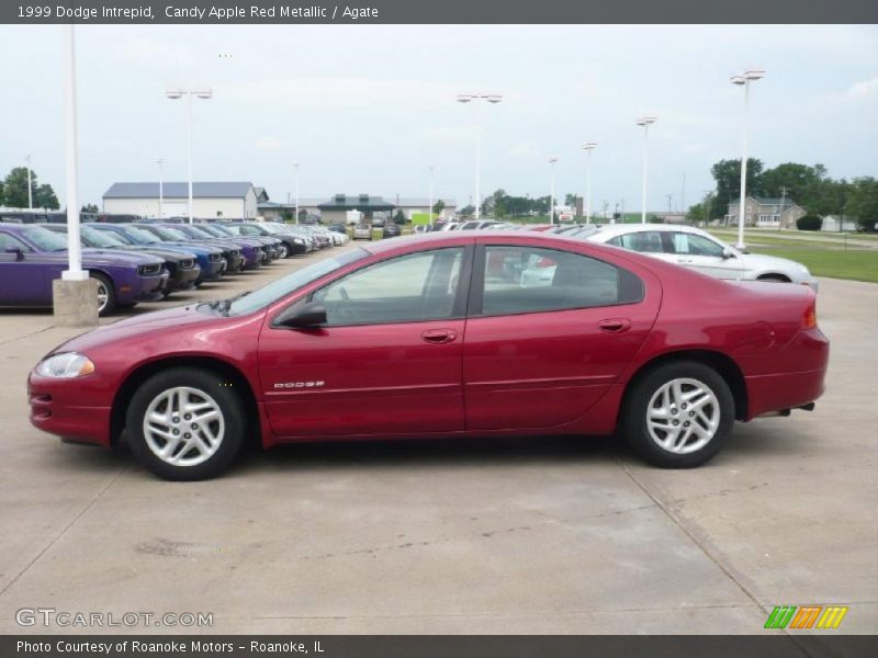 Candy Apple Red Metallic / Agate 1999 Dodge Intrepid