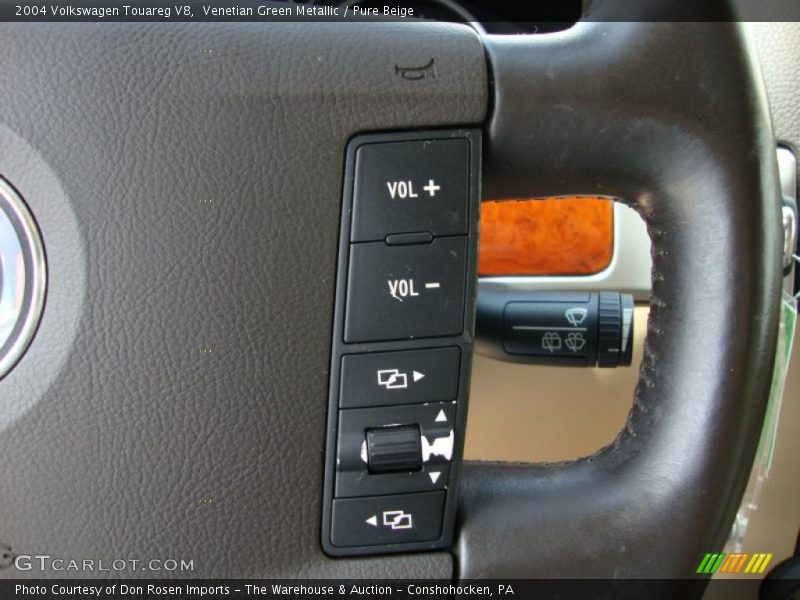 Venetian Green Metallic / Pure Beige 2004 Volkswagen Touareg V8