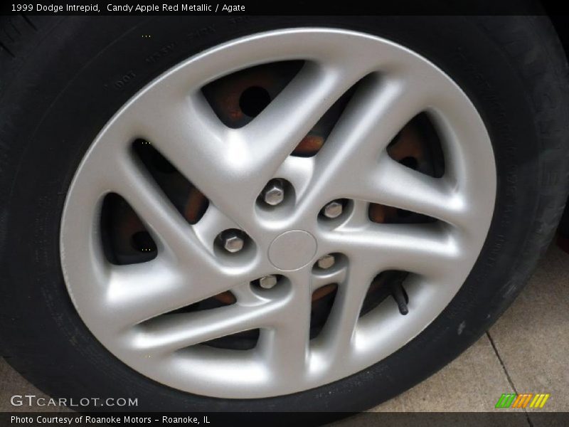 Candy Apple Red Metallic / Agate 1999 Dodge Intrepid