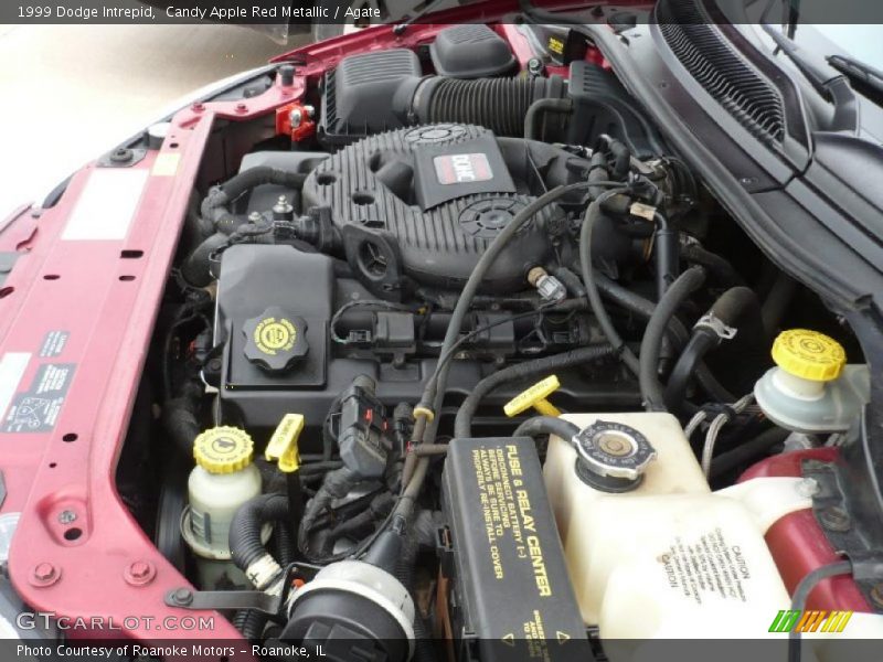 Candy Apple Red Metallic / Agate 1999 Dodge Intrepid