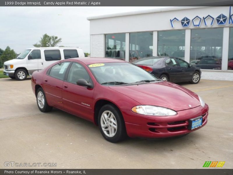 Candy Apple Red Metallic / Agate 1999 Dodge Intrepid