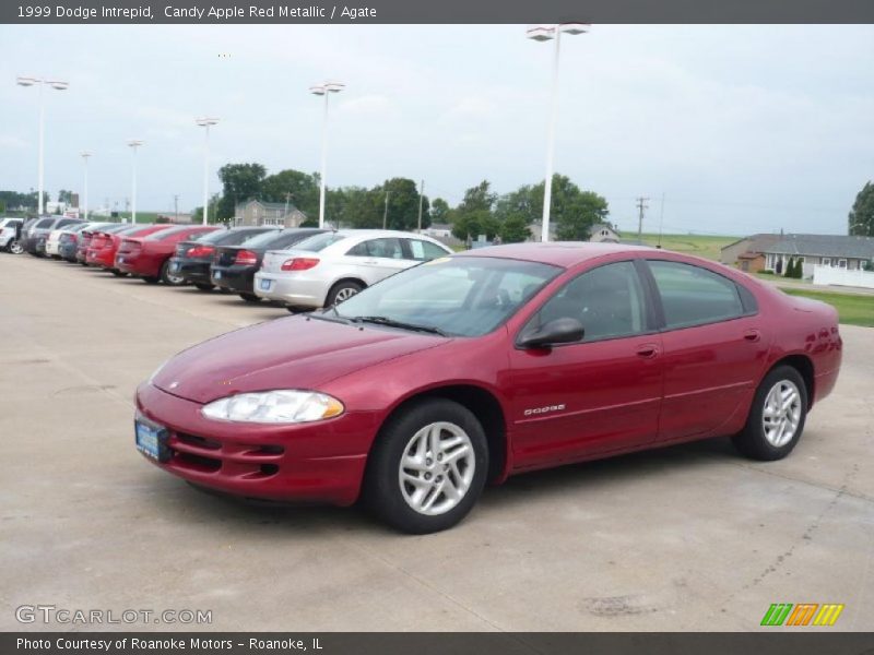 Candy Apple Red Metallic / Agate 1999 Dodge Intrepid
