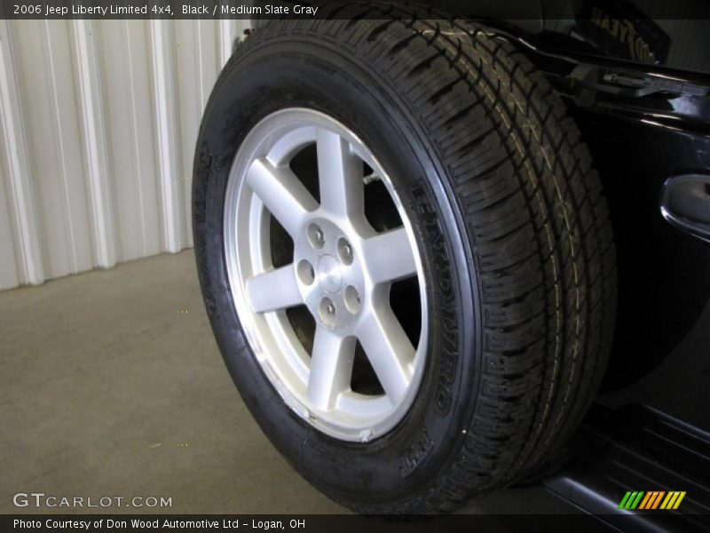 Black / Medium Slate Gray 2006 Jeep Liberty Limited 4x4
