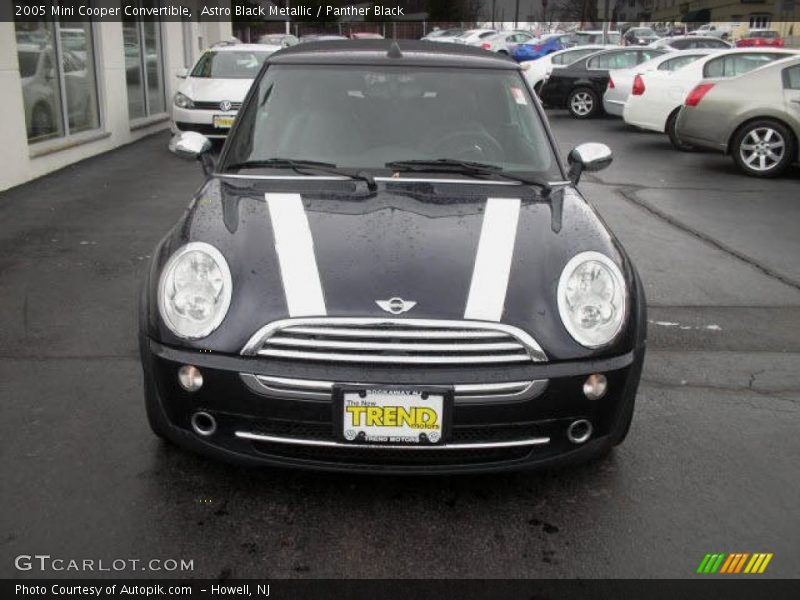 Astro Black Metallic / Panther Black 2005 Mini Cooper Convertible