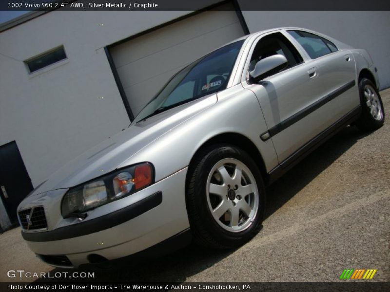 Silver Metallic / Graphite 2002 Volvo S60 2.4T AWD